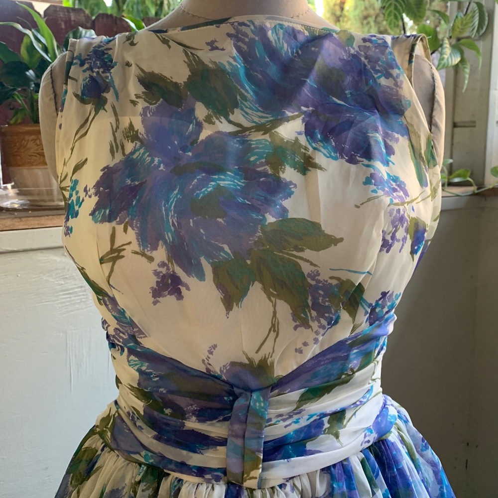 1950’s-1960’s Chiffon Party Dress